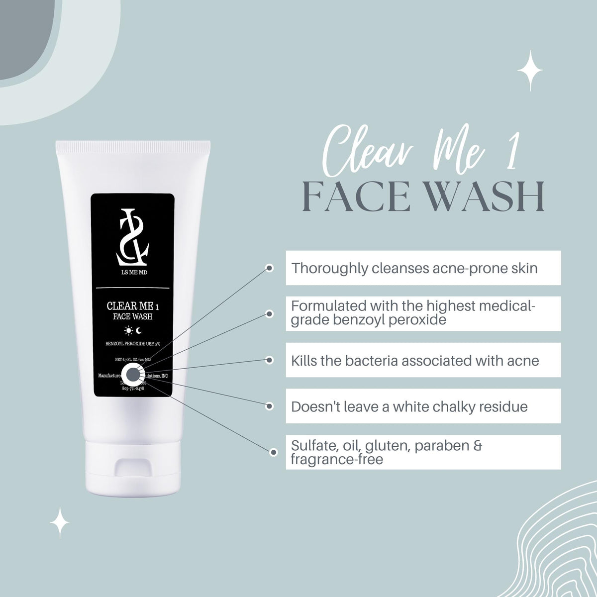 CLEAR ME 1: FACE WASH